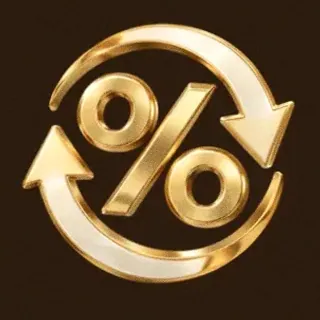 Percent cycle icon — Cashmo