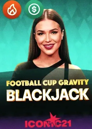 Football Cup Gravity Blackjack live game cover