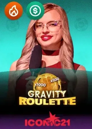 Gravity Roulette live game cover