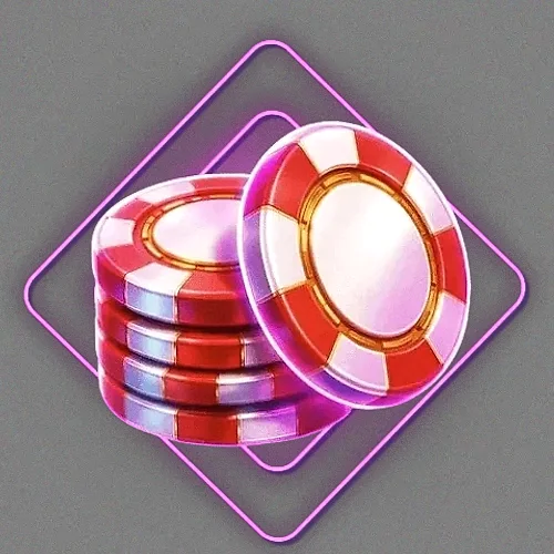 Poker table with cards