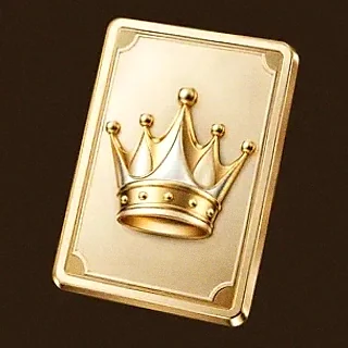 Crowned casino card — Cashmo