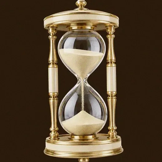 Ornate hourglass — Cashmo