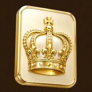 Royal crown plaque — Cashmo