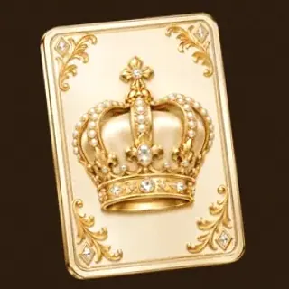 Royal crown card — Cashmo