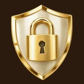 Shield with padlock — Cashmo
