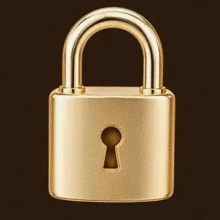 Metal padlock — Cashmo